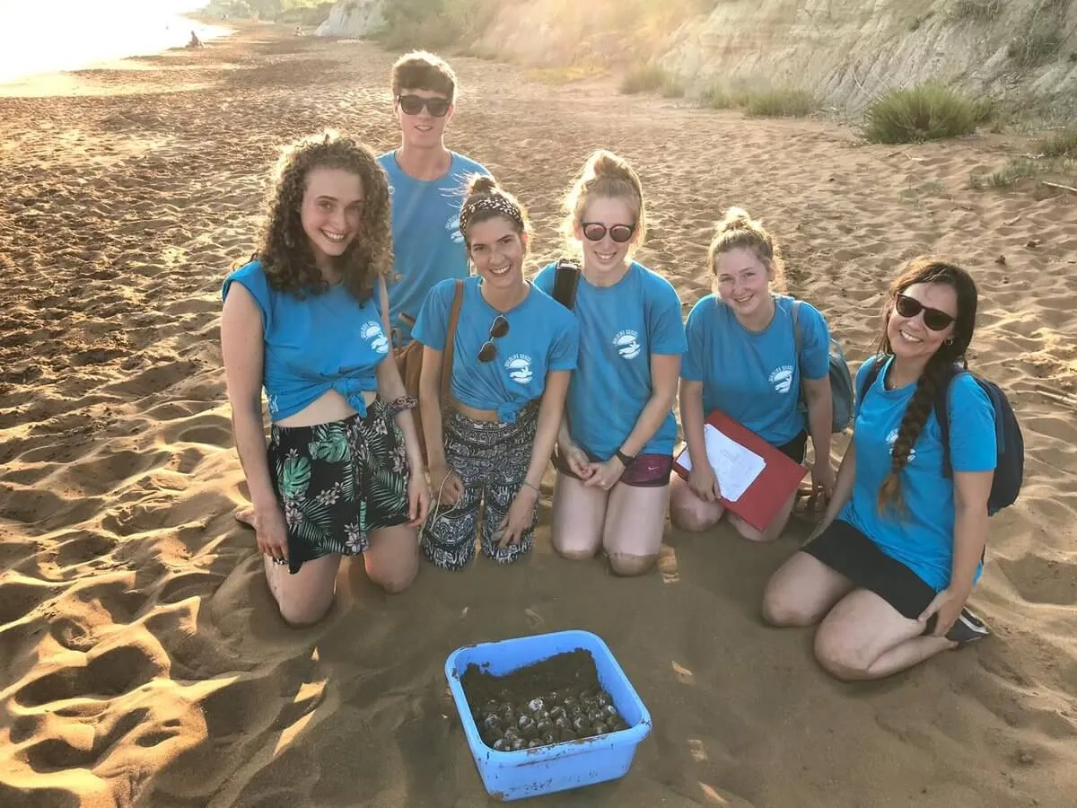 Protecting sea turtles in Greece