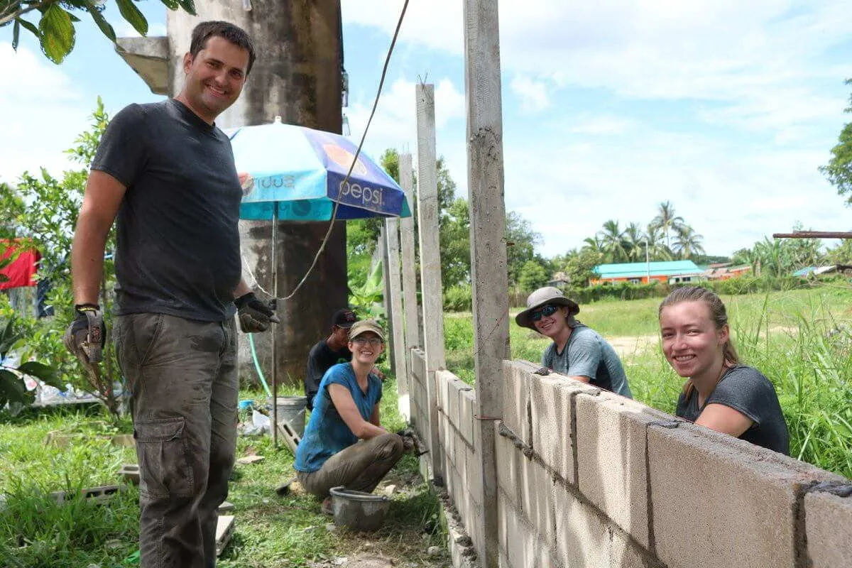 Projet de construction au Laos