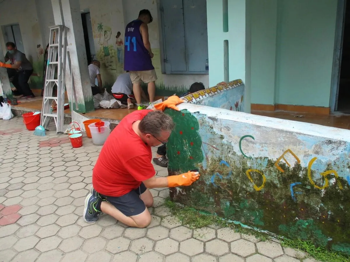 Renovation of schools in India, photo 6