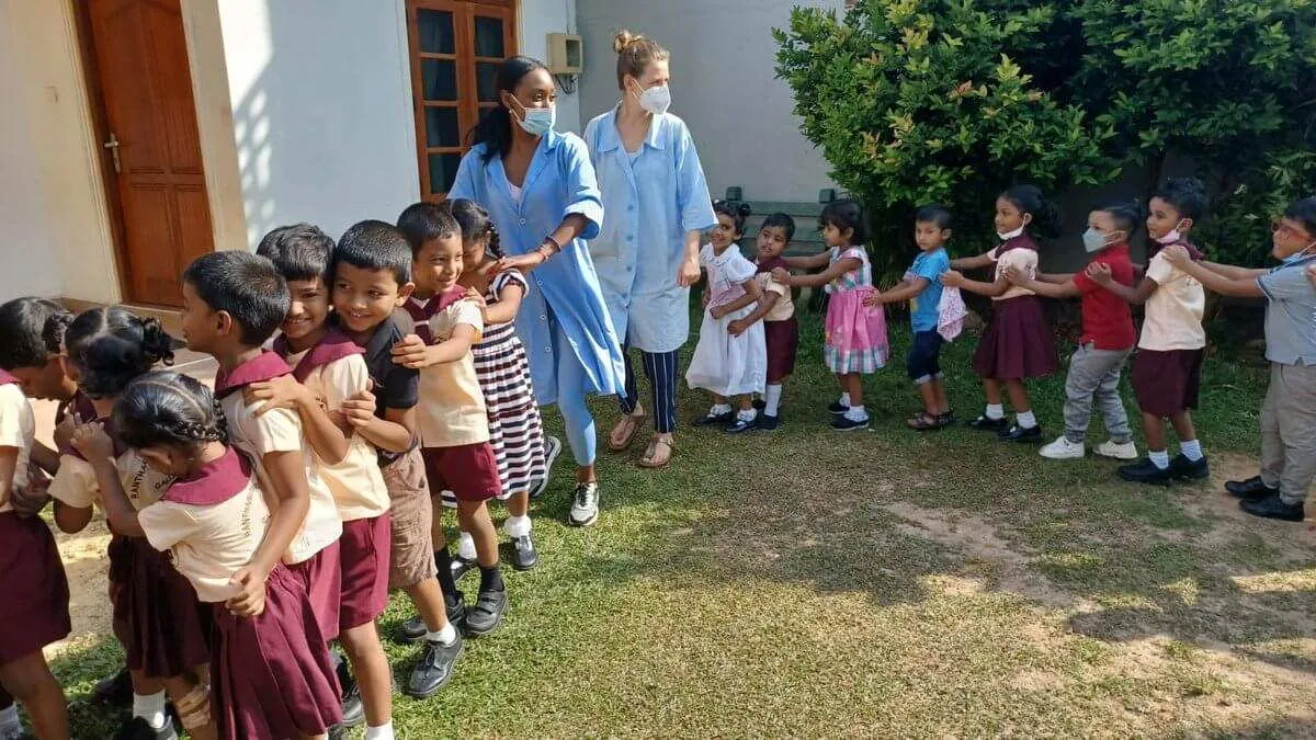 L’expérience de Princess dans une mission éducative au Sri Lanka