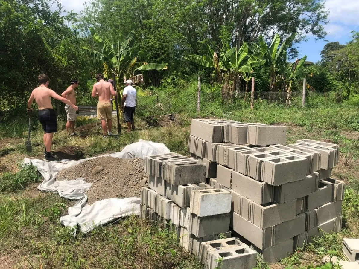 Construction project in Fiji