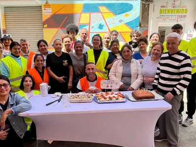 Saidou partage son expérience de volontariat à Barcelone
