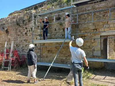 Trappes chantier jeune ham
