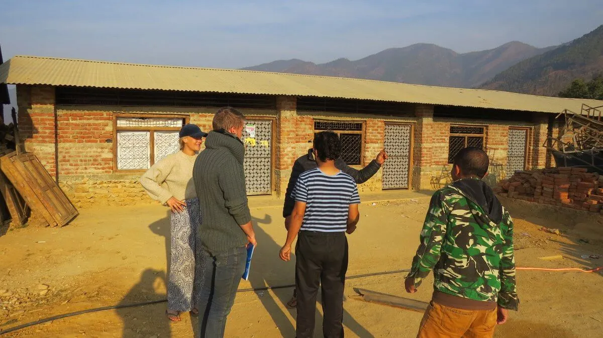 Construction project in Nepal, photo 4