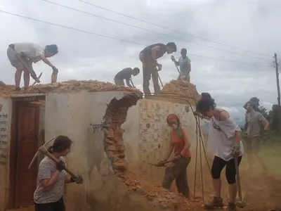 Construction project in Nepal, photo 5