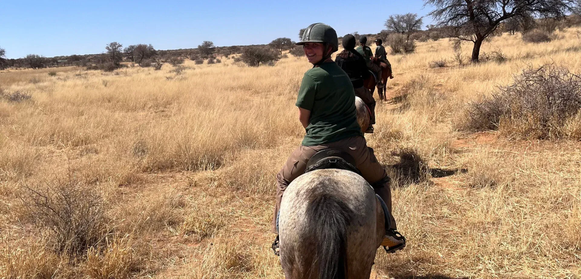 Wesley raconte son engagement dans une réserve animalière en Namibie